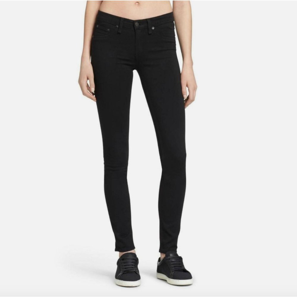 rag & bone/JEAN Leggings - The Mid-Rise Plush Twill, 25